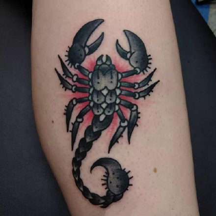 蝎子刺青 school的9款蝎子纹身作品赏析