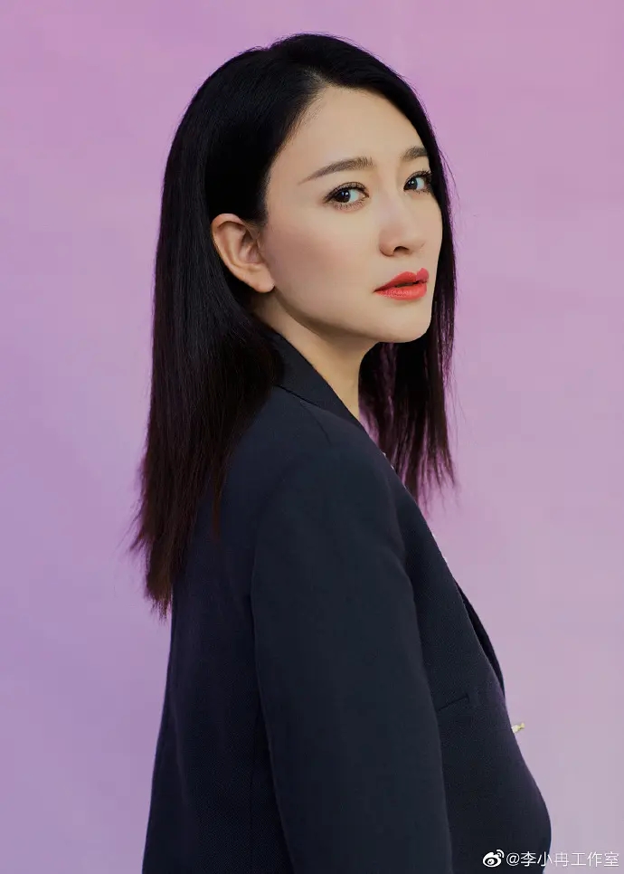 李小冉又美又飒时尚帅气图片