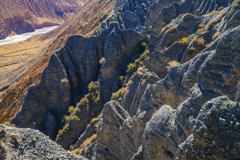 新疆安集海大峡谷风景图片(9张)