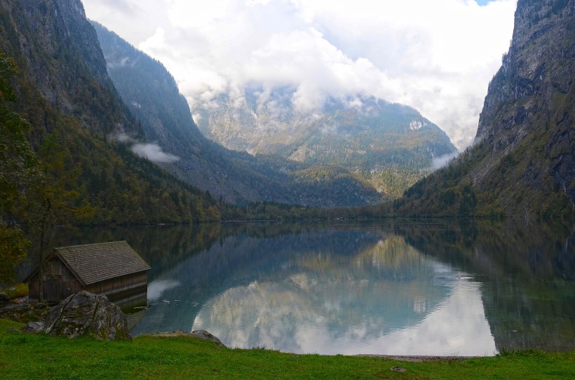 德国国王湖内湖风景图片(9张)