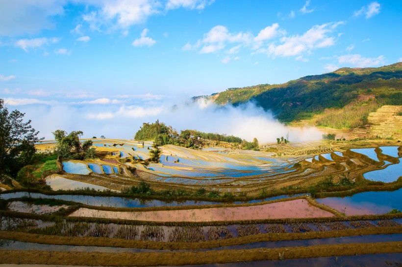 云南元阳梯田风景图片(12张)