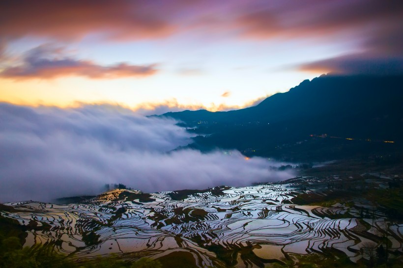 云南元阳梯田风景图片(12张)