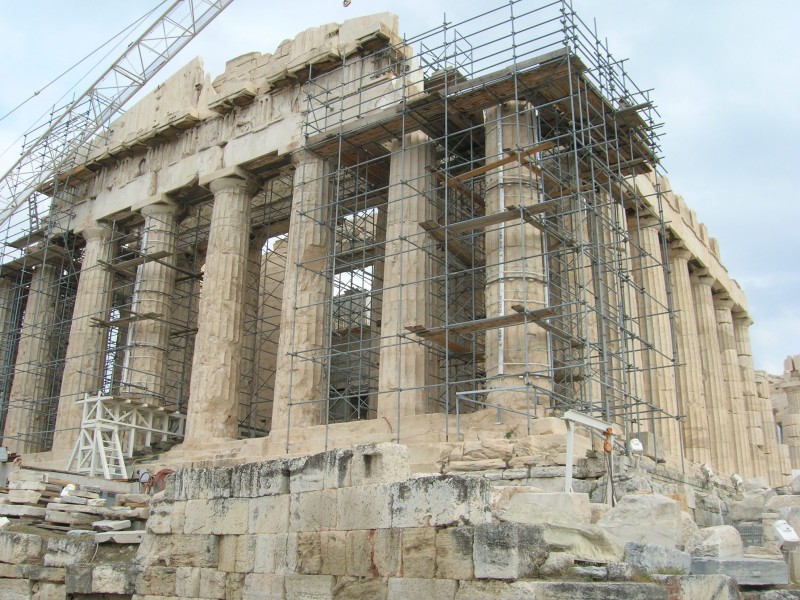 希腊雅典卫城风景图片(14张)