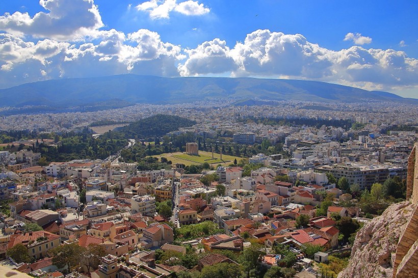 希腊雅典卫城风景图片(21张)