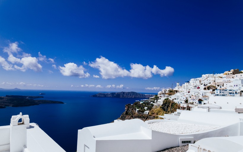 希腊爱琴海风景图片(16张)
