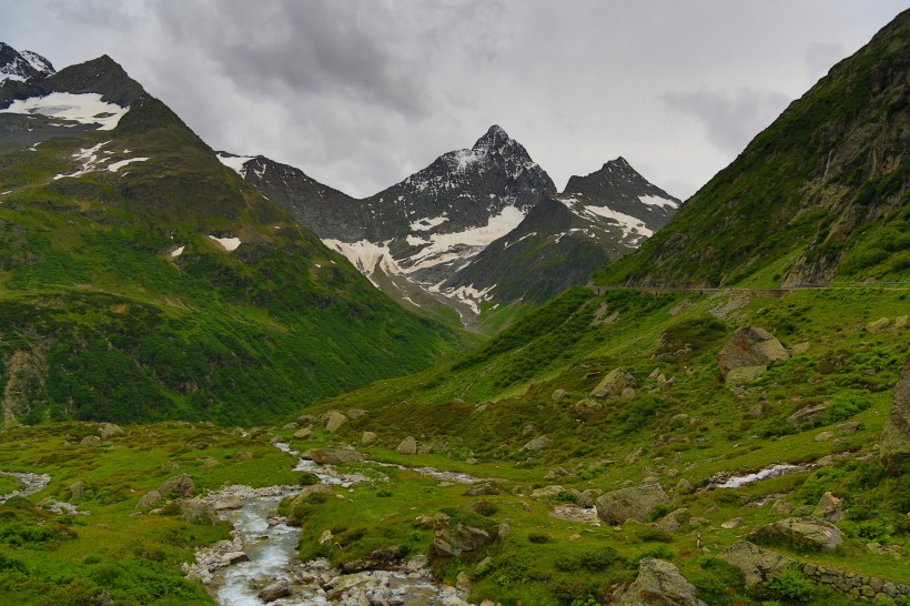 阿尔卑斯山山中小镇风景图片(20张)