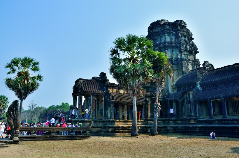 柬埔寨吴哥窟风景图片(29张)