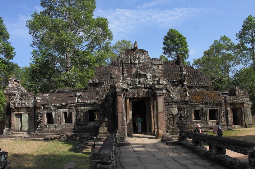 柬埔寨吴哥窟风景图片(17张)