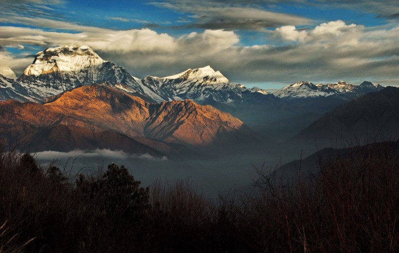 尼泊尔安纳普尔那峰风景图片(16张)