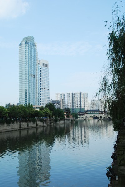 四川成都安顺桥风景图片(11张)