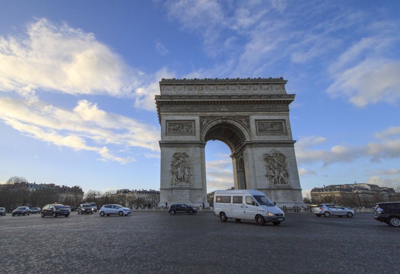法国巴黎凯旋门图片(10张)