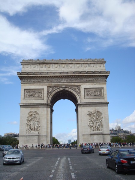 法国巴黎凯旋门图片(10张)
