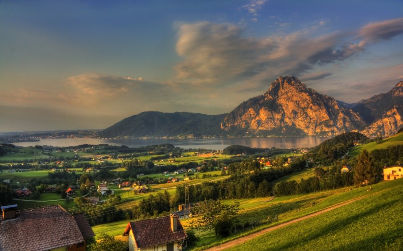 奥地利自然风景和城市风景图片(13张)