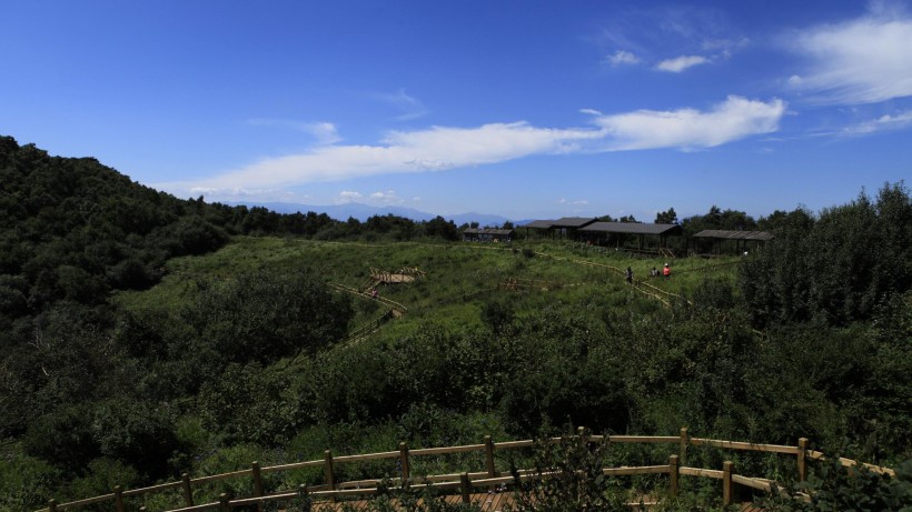 北京白草畔风景图片(18张)