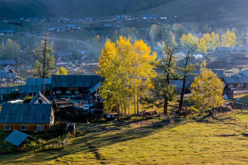 新疆白哈巴村风景图片(10张)