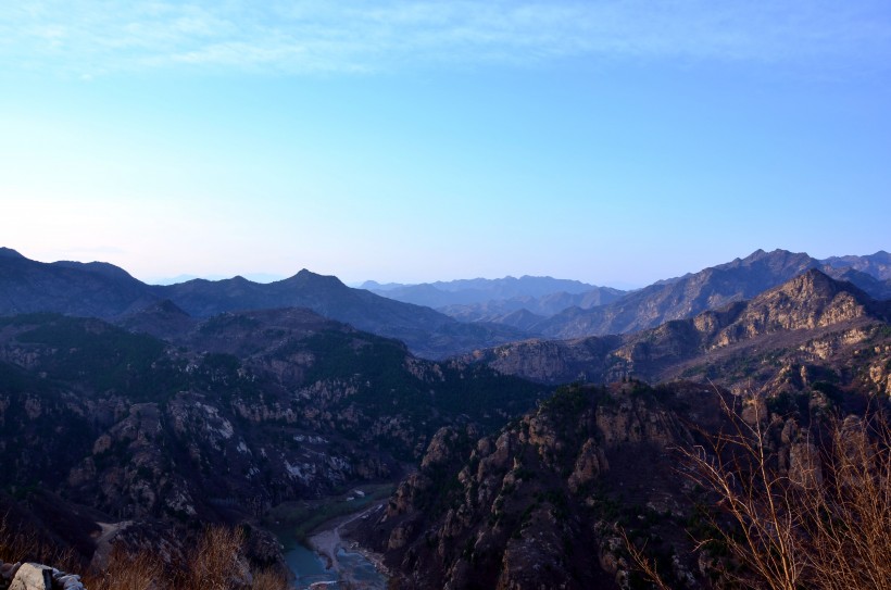 北京延庆白河峡谷风景图片(10张)