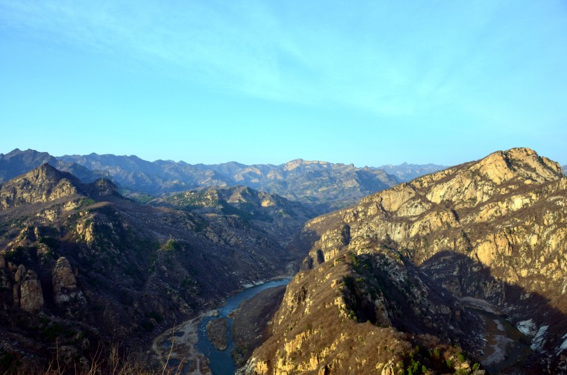 北京延庆白河峡谷风景图片(10张)