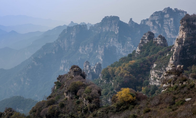 河北白石山风景图片(14张)