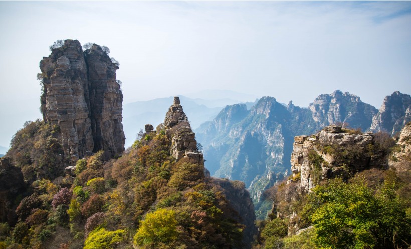 河北白石山风景图片(14张)