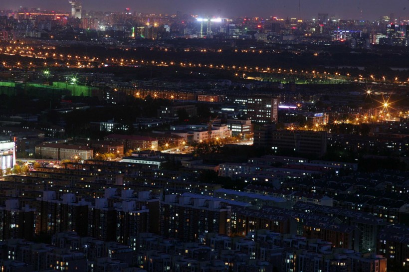 北京百望山夜景图片(7张)