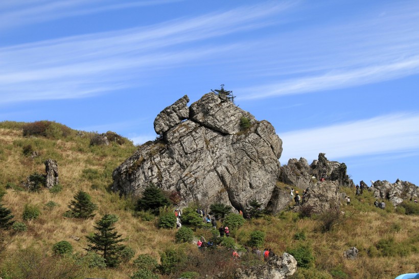 湖北神农架板壁岩风景图片(6张)