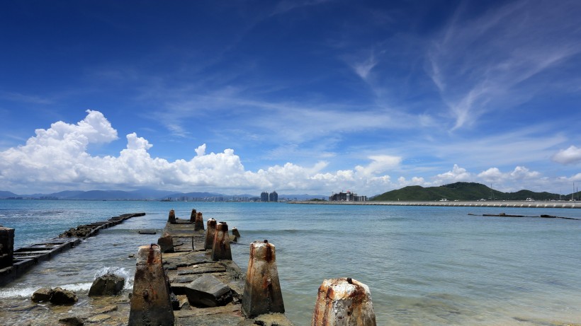 海南三亚半山半岛风景图片(16张)