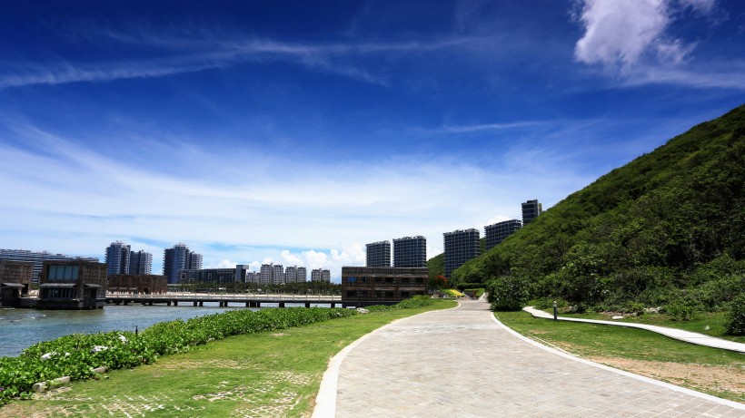 海南三亚半山半岛风景图片(16张)