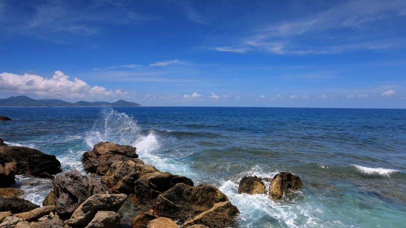 海南三亚半山半岛风景图片(16张)