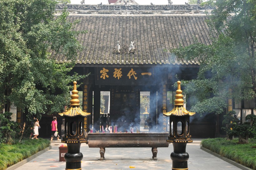 四川新都佛教圣地宝光寺风景图片(11张)