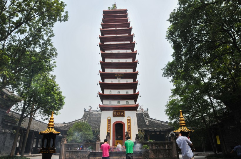 四川新都佛教圣地宝光寺风景图片(11张)