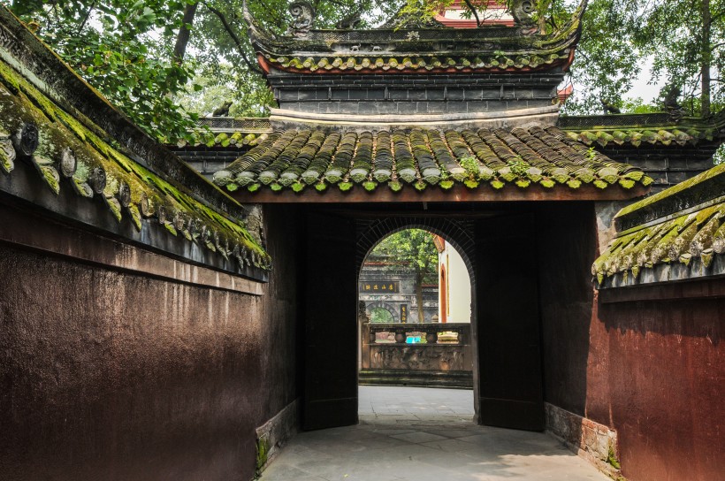 四川新都佛教圣地宝光寺风景图片(11张)