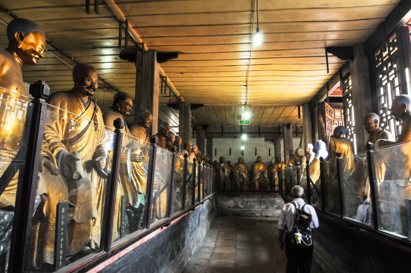 四川新都佛教圣地宝光寺风景图片(11张)