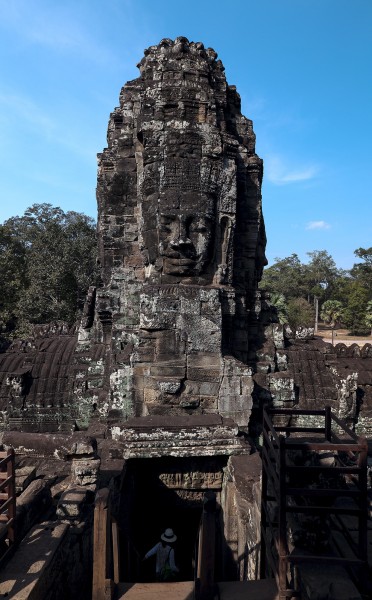 柬埔寨巴戎寺风景图片(9张)