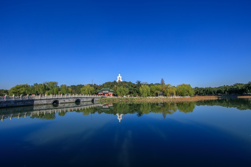 北京北海公园风景图片(12张)