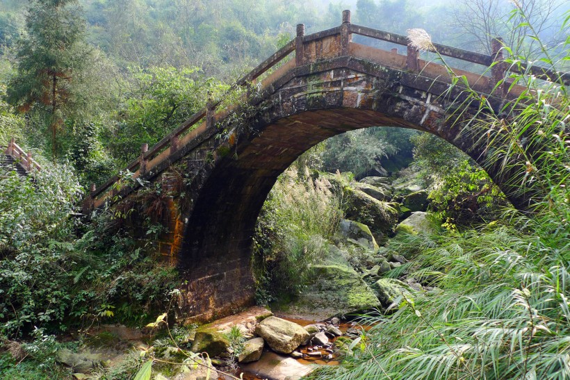 四川碧峰峡风景图片(17张)