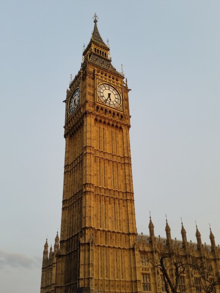 高大的伦敦大本钟图片(22张)