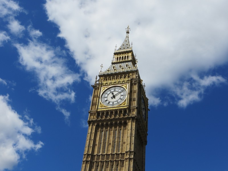高大的伦敦大本钟图片(22张)