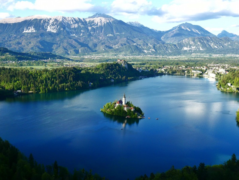 斯洛文尼亚共和国布莱德湖图片(10张)