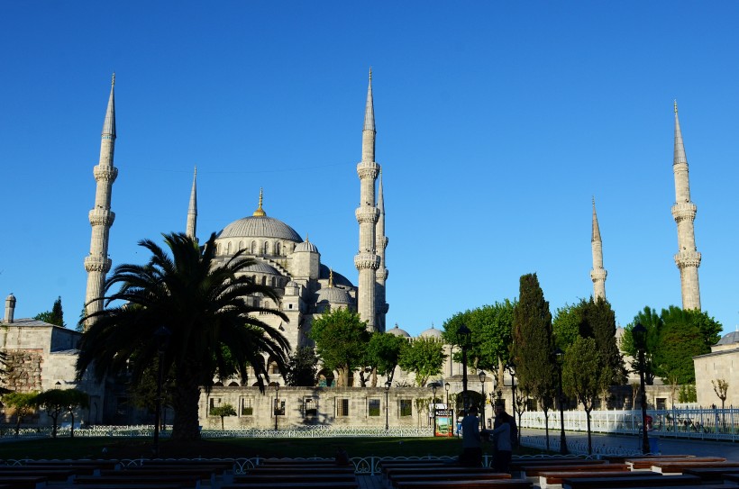 土耳其蓝色清真寺图片(12张)