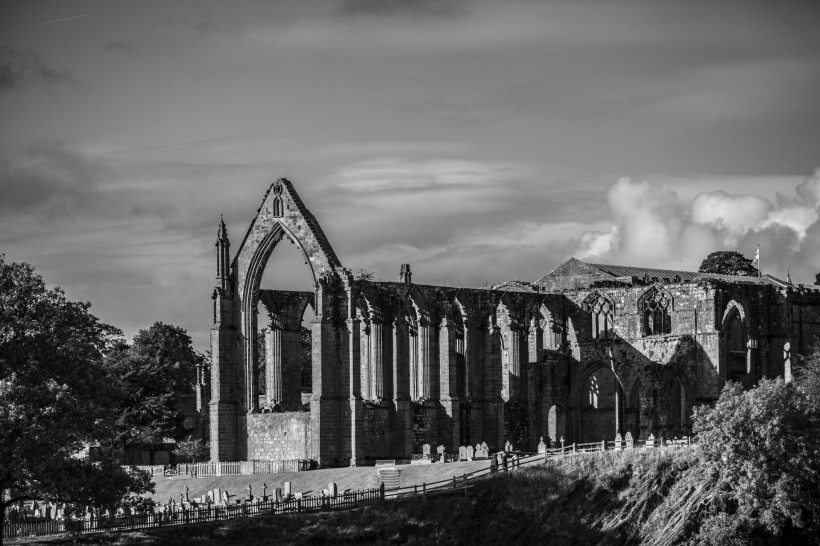 英格兰博尔顿修道院风景图片(11张)