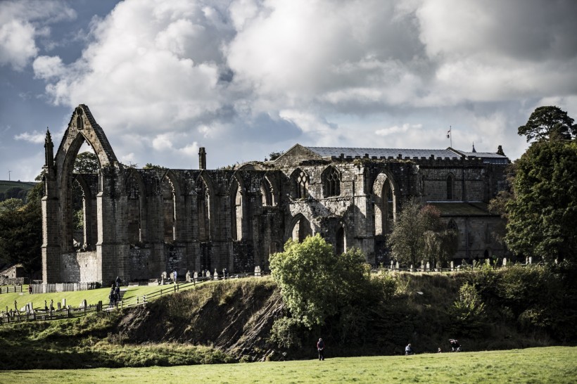 英格兰博尔顿修道院风景图片(11张)