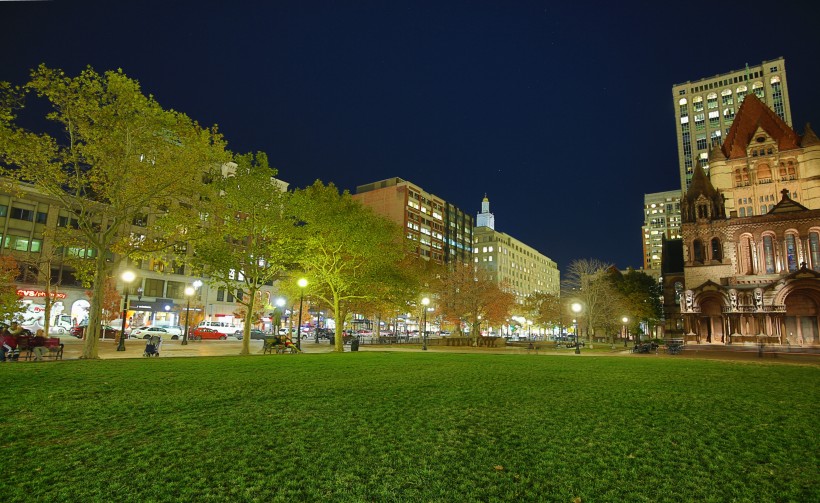 美国波士顿夜景图片(10张)