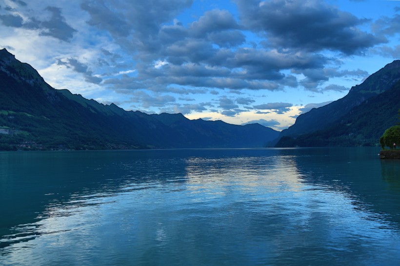 瑞士布里恩茨湖风景图片(14张)