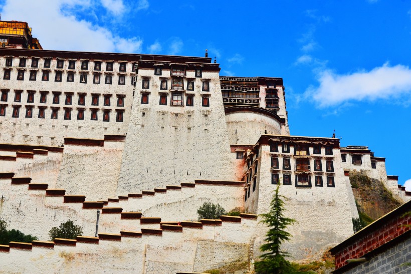 西藏布达拉宫风景图片(10张)