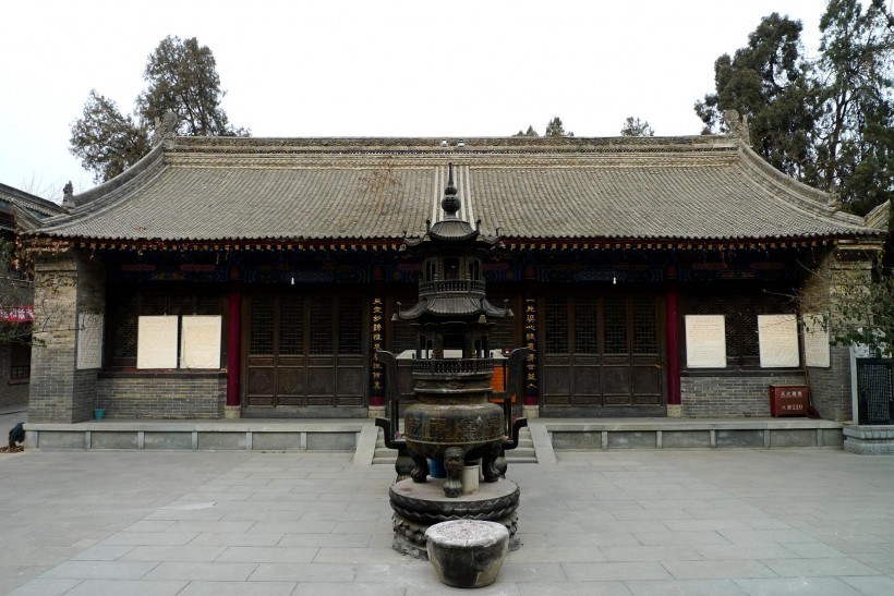 陕西西安草堂寺风景图片(12张)