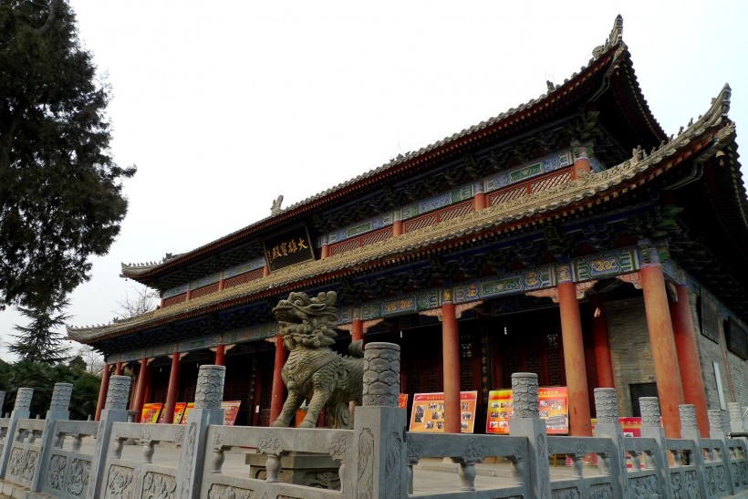 陕西西安草堂寺风景图片(12张)