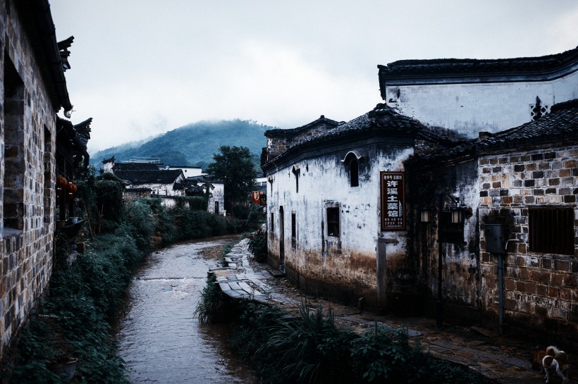 安徽查济古村风景图片(6张)