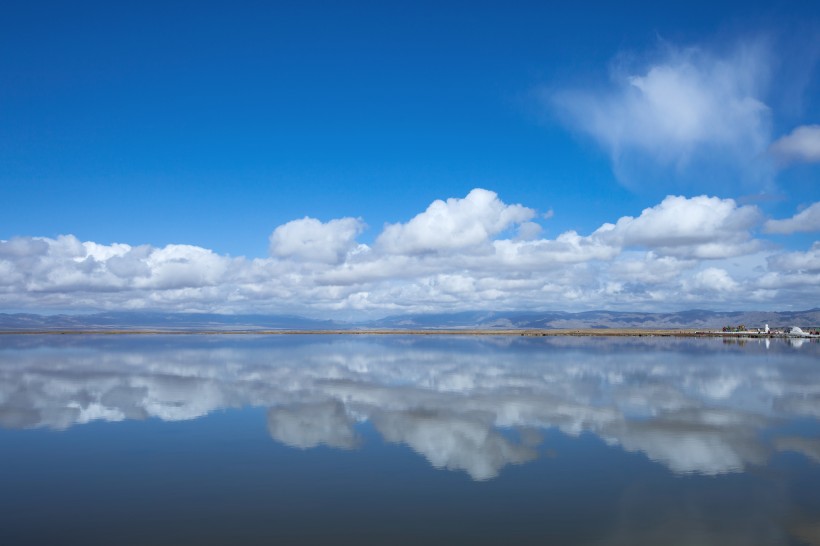 茶卡盐湖风景图片(10张)