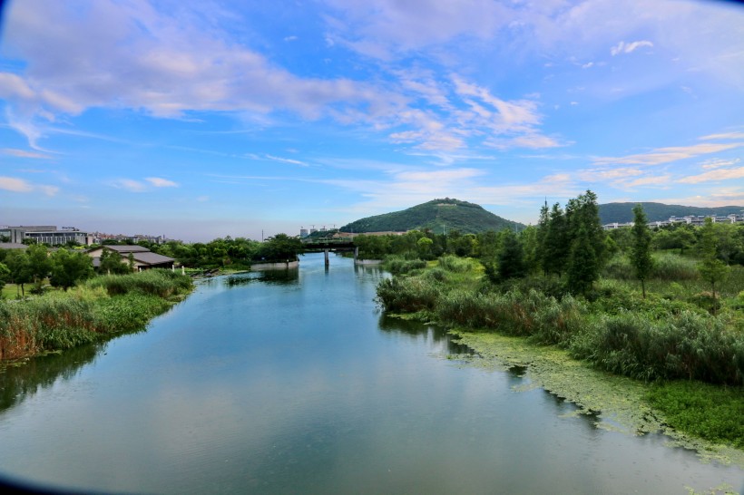 江苏无锡长广溪国家湿地公园风景图片(8张)