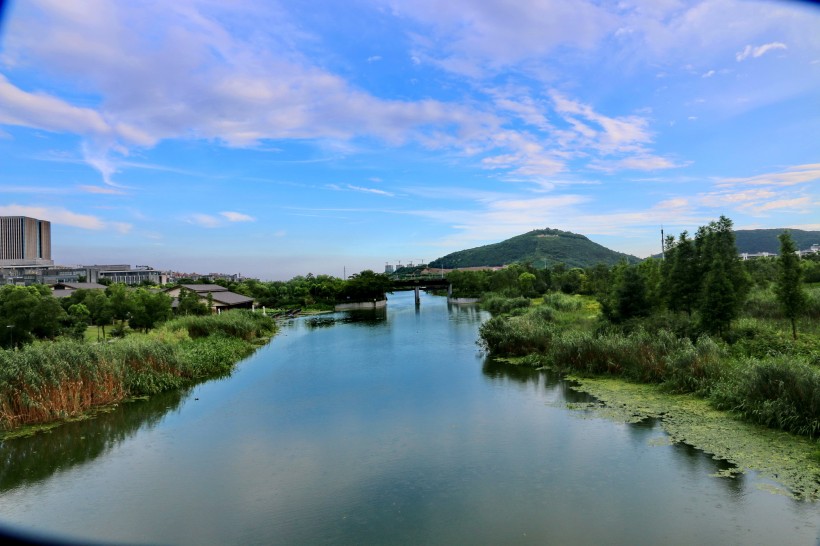 江苏无锡长广溪国家湿地公园风景图片(8张)